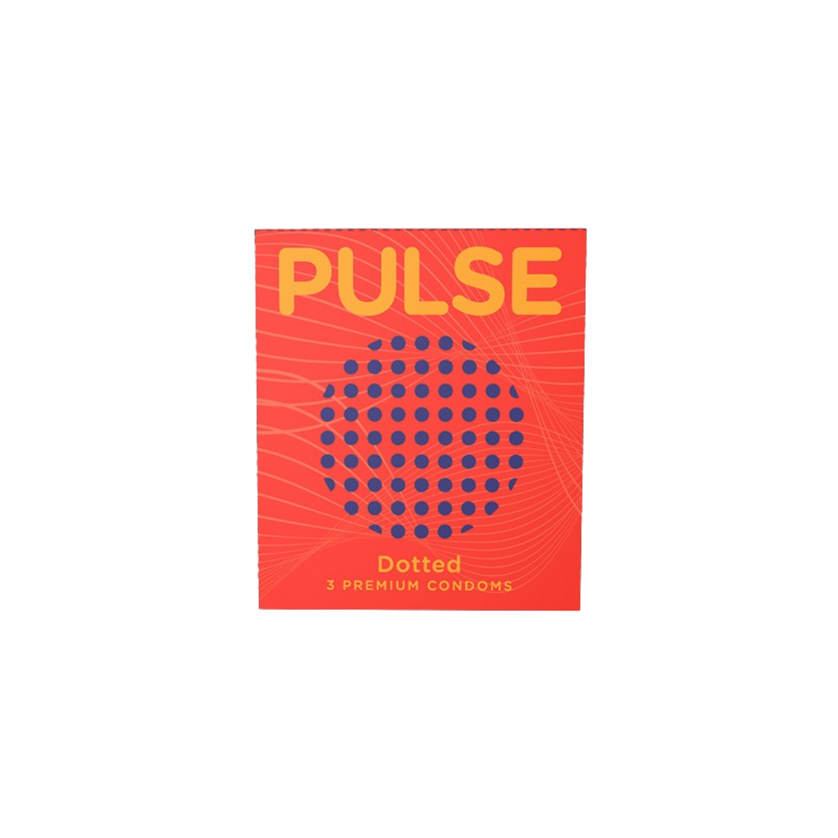 Pulse Dotted Condom 3s