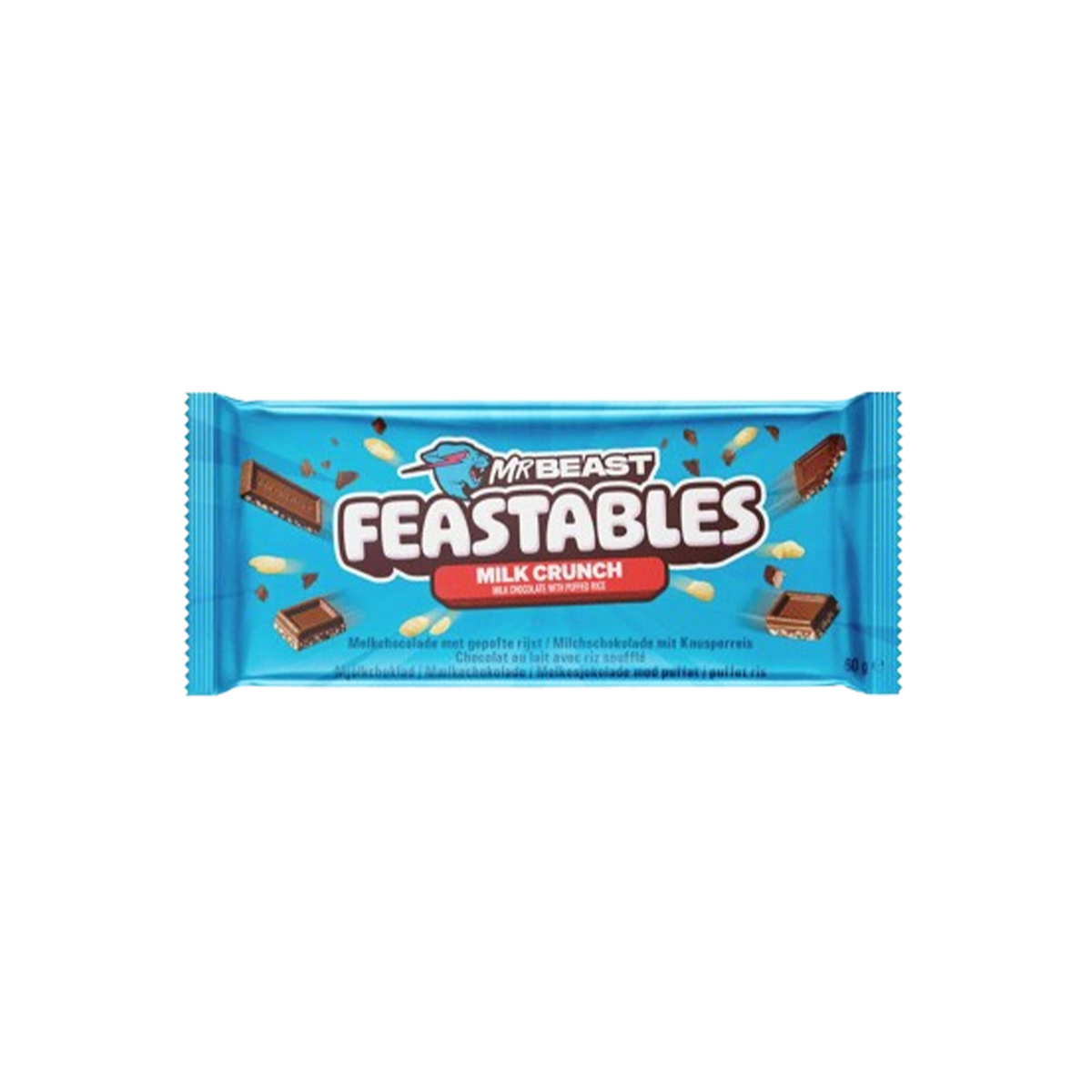 MrBeast Chocolate Feastables Crunch Milk 60g