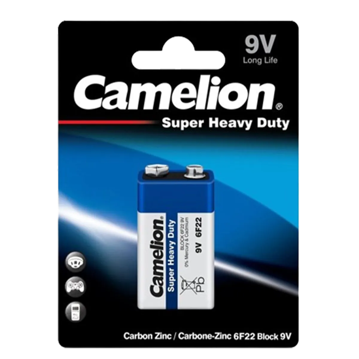 Camelion Super Heavy Duty 9V Battery