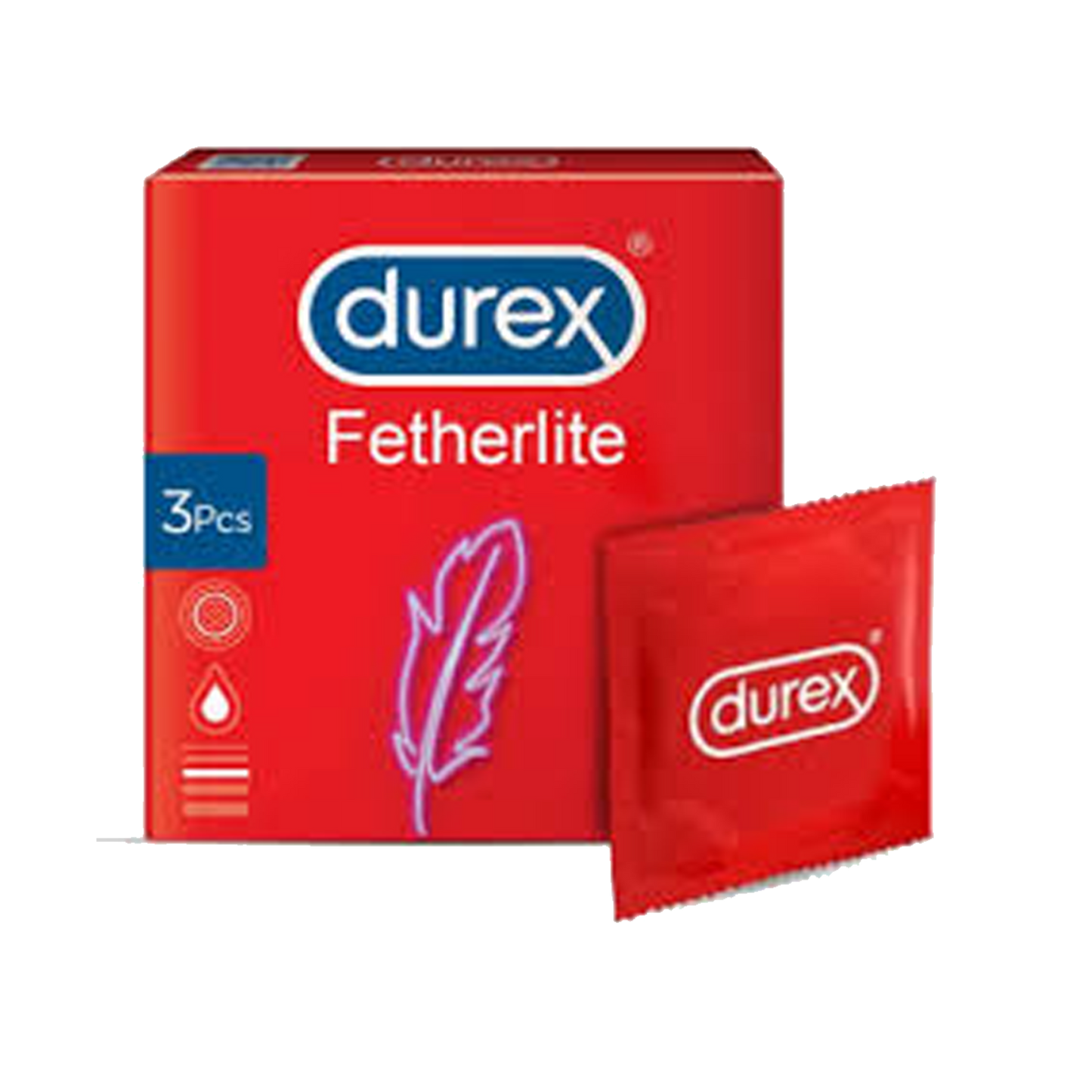 Durex Condoms 3 pack Fetherlite