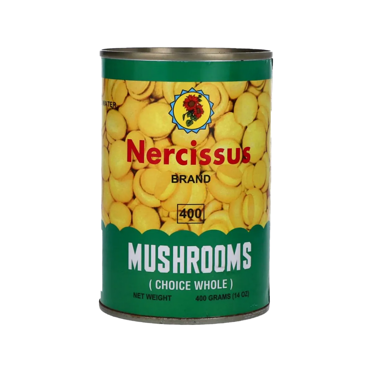 Narcissus Mushroom Choice Whole Tin 400g