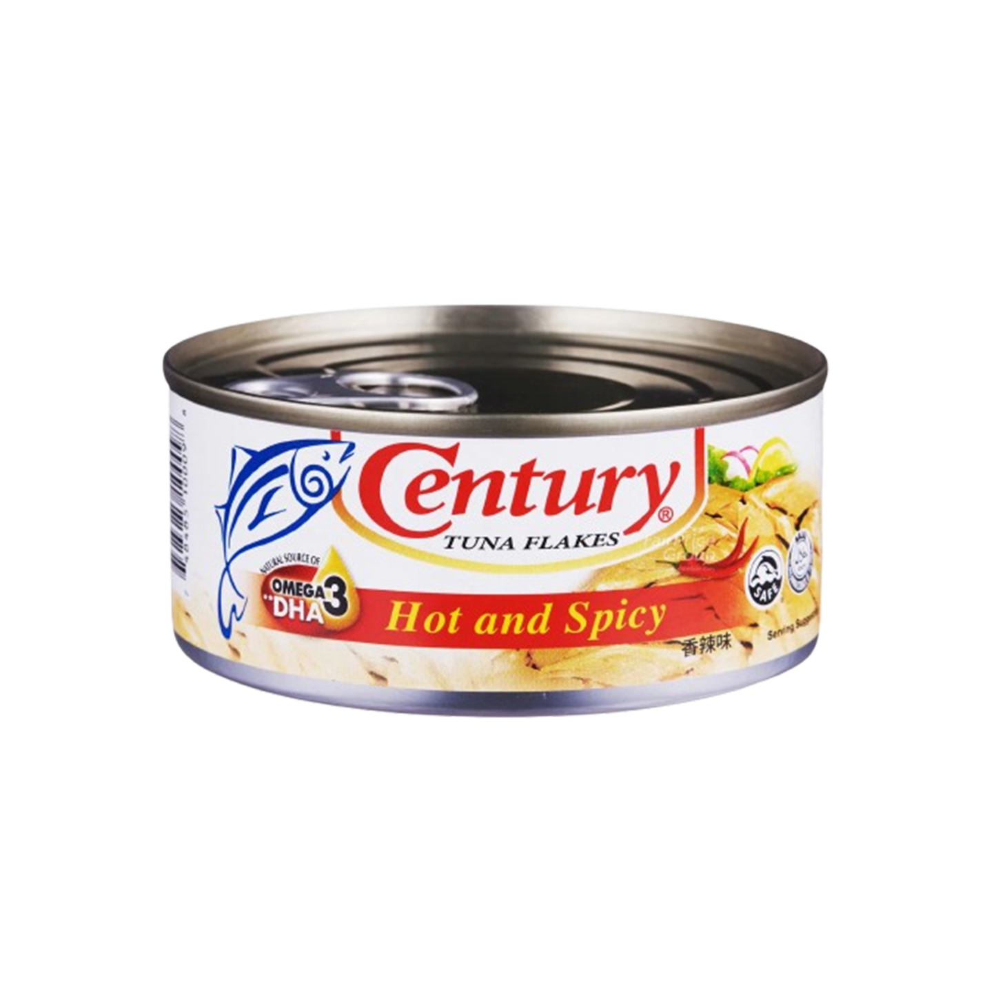 Century Tuna Flakes in Hot & Spicy Tin 180g