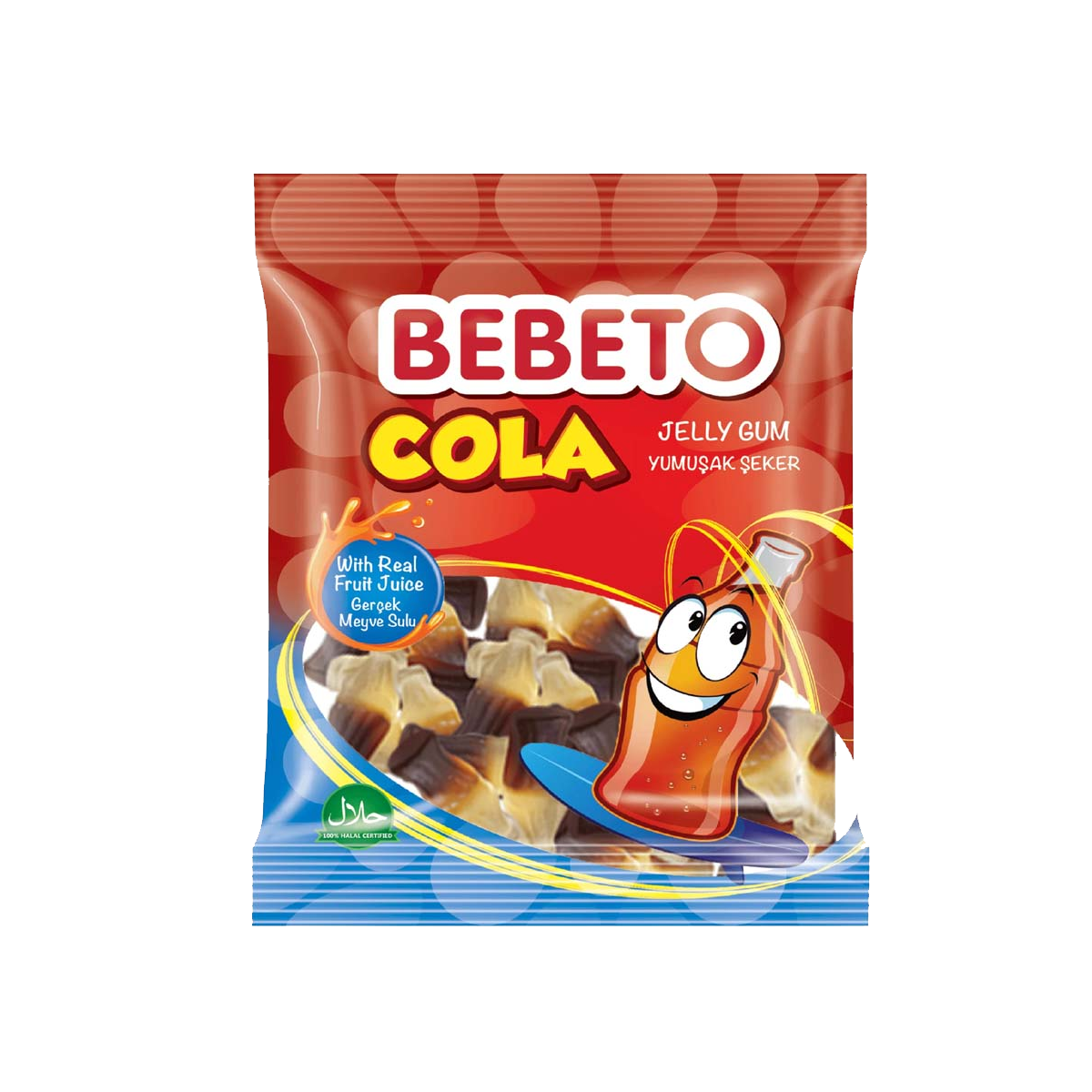 Bebeto Cola Jelly Gum 80g
