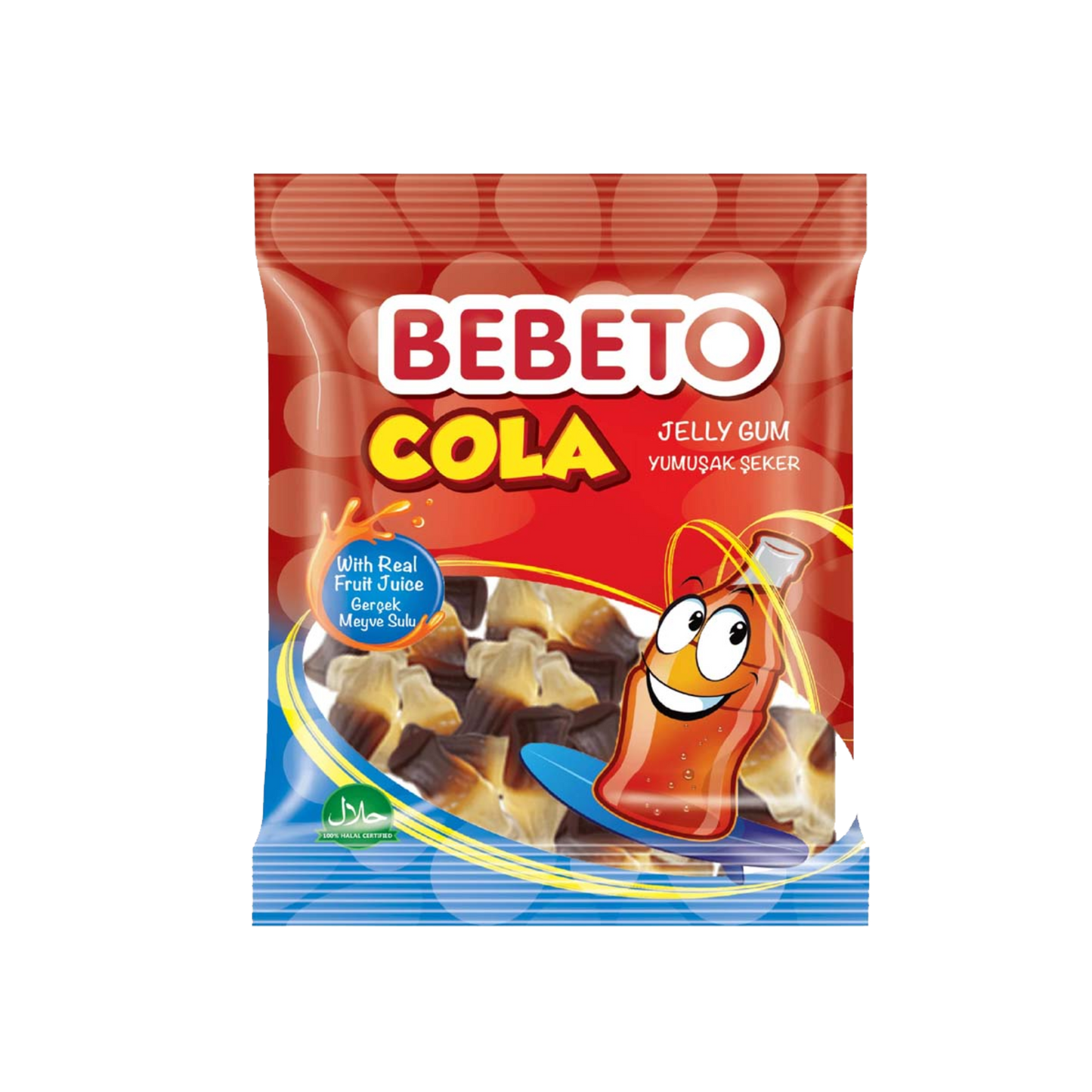 Bebeto Cola Jelly Gum 80g