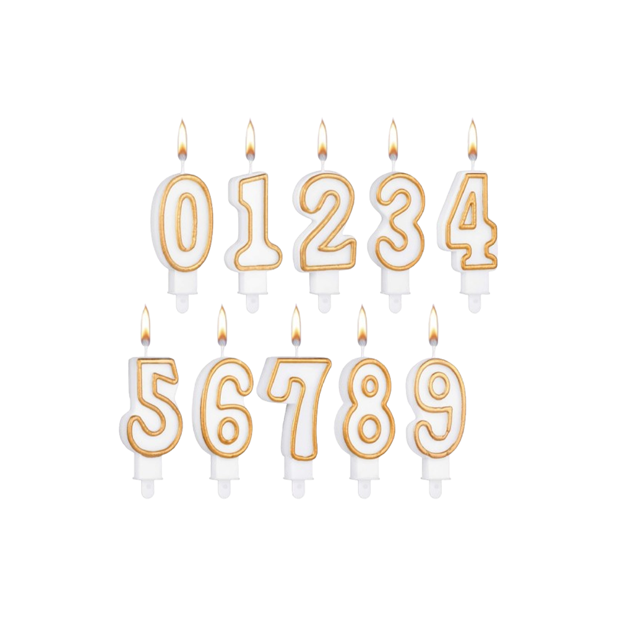 Number candles
