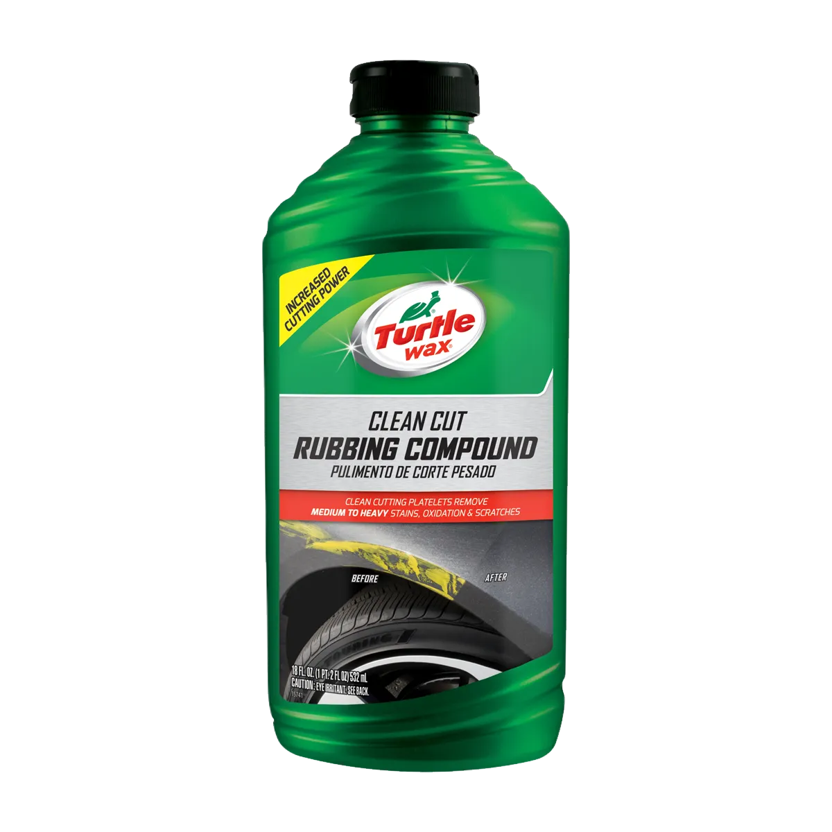 Turtle Wax Premium Rubbing Compound for Professional Results 532ml