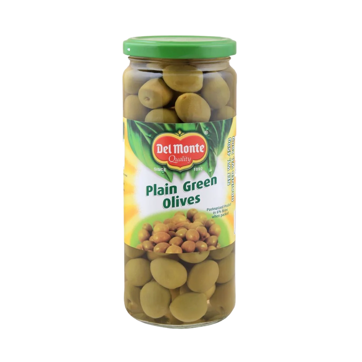 Del Monte Olives (Green ,450g)