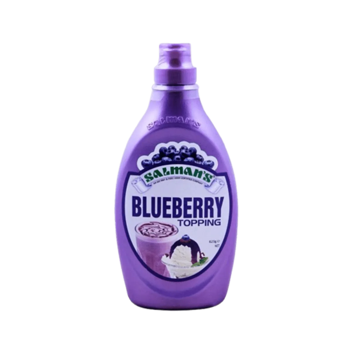 Salmans Topping Blueberry 623g