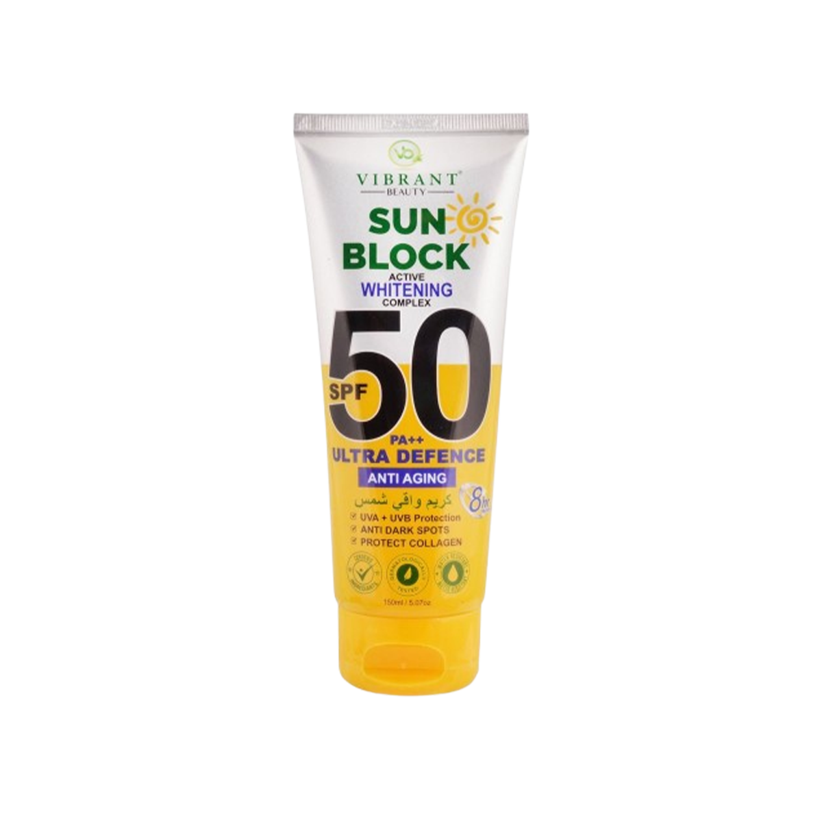 Vibrant Sun Block Ultra Defence SPF50 150ml