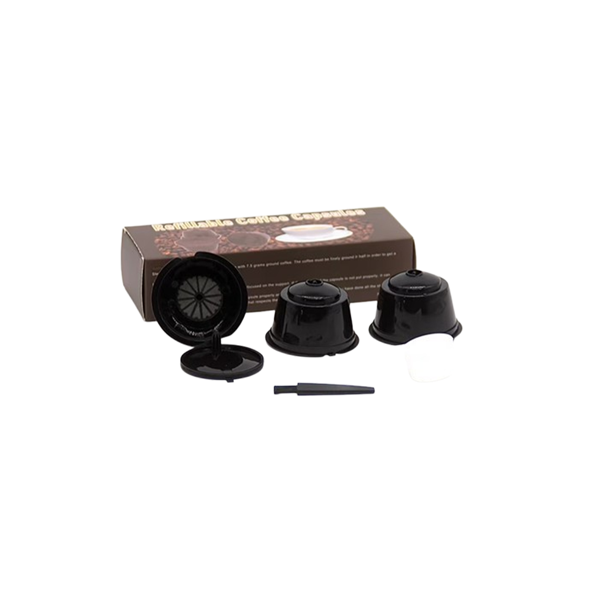 Brewers Reusable Capsules for Dolce Gusto 3/ct