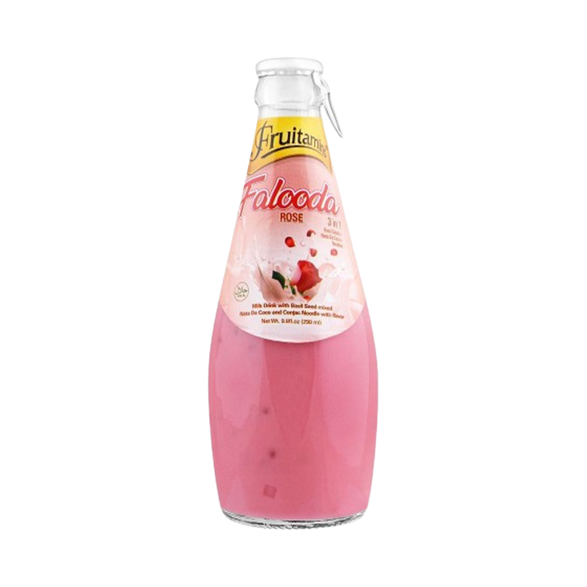 Forest Fresh Falooda Drink Rose 3 in 1 Drink 290ml