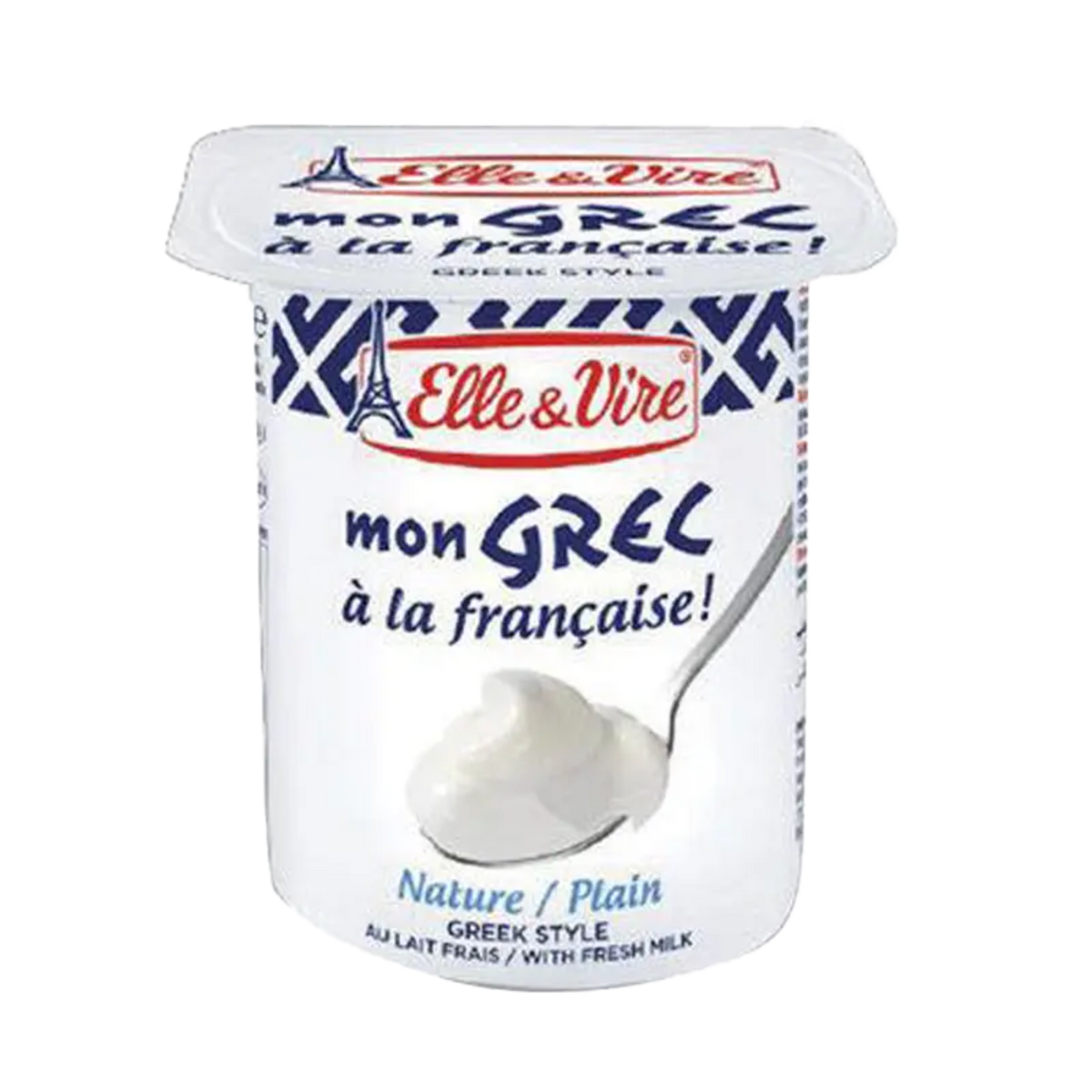 Elle & Vire Greek Nature Plain Yogurt