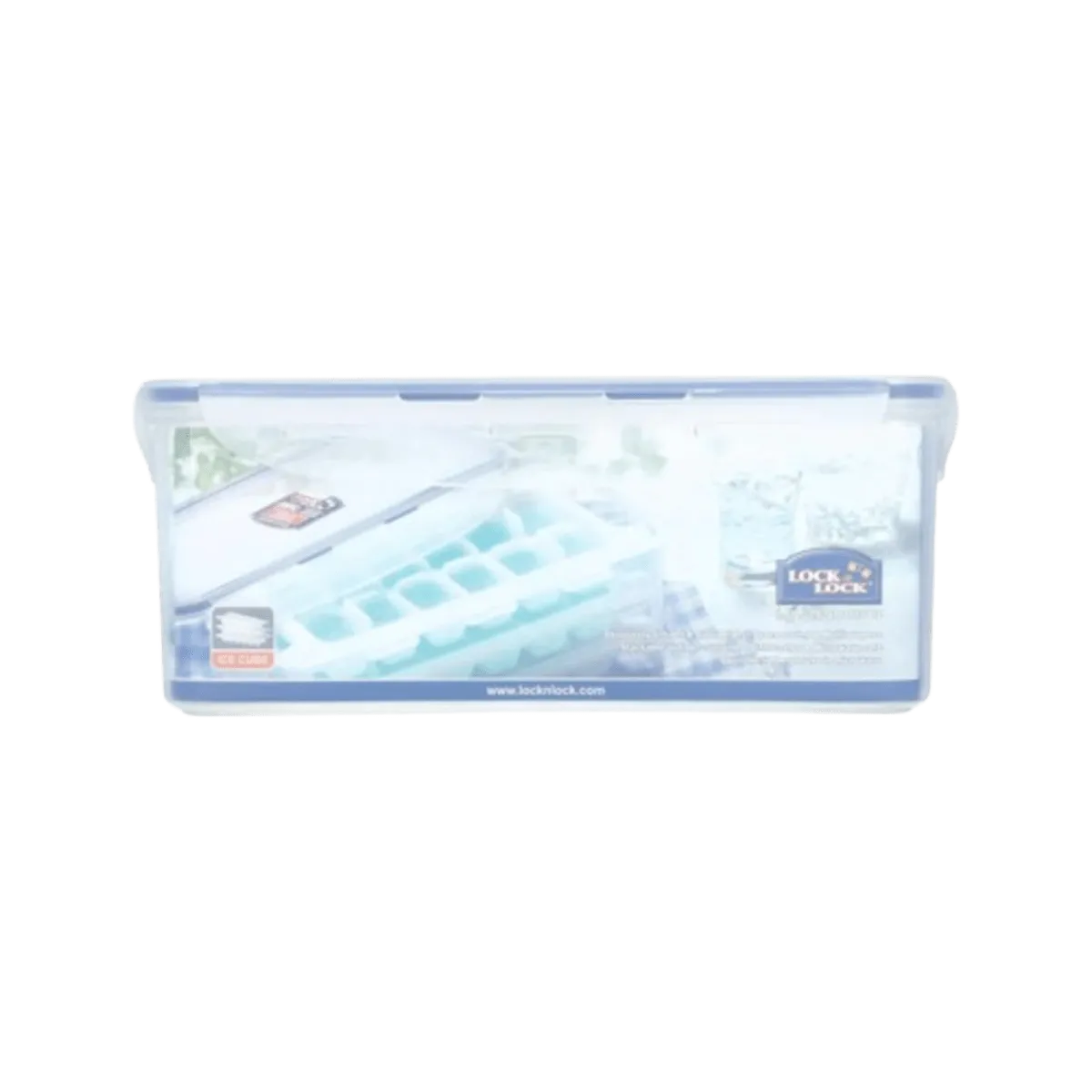 Lock & Lock 3 Ice Cube Trays Molds With Food