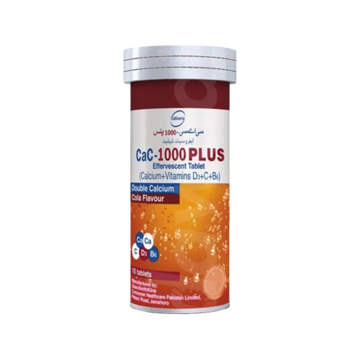 Cac 1000 Plus Cola 10s