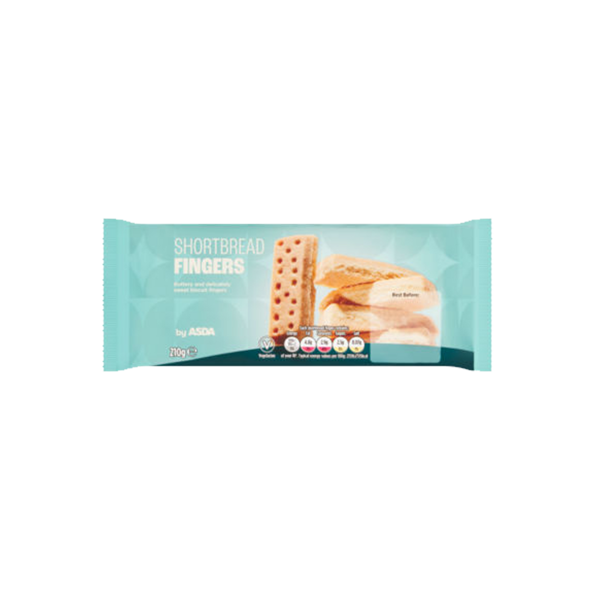Asda Biscuits (Shortbread Fingers,210g)