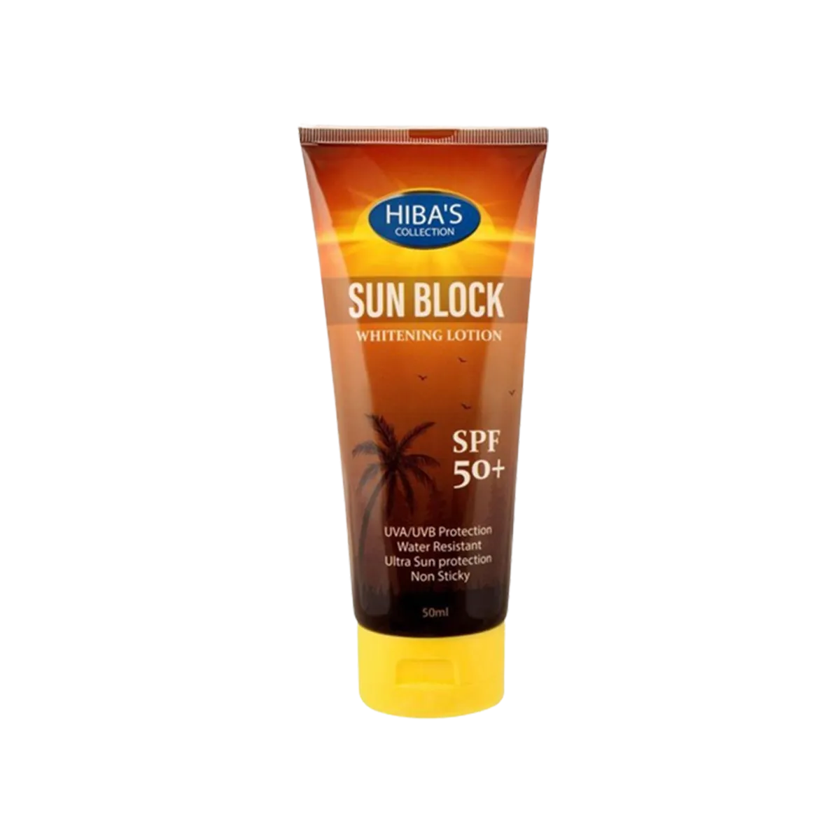 Hibas Bright Glow Sun Block Body Crem 50mlsd