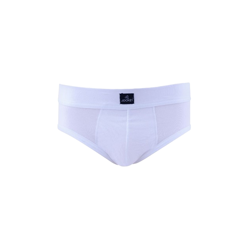 Jockey Men Midrice Nofly Brief White L 1103
