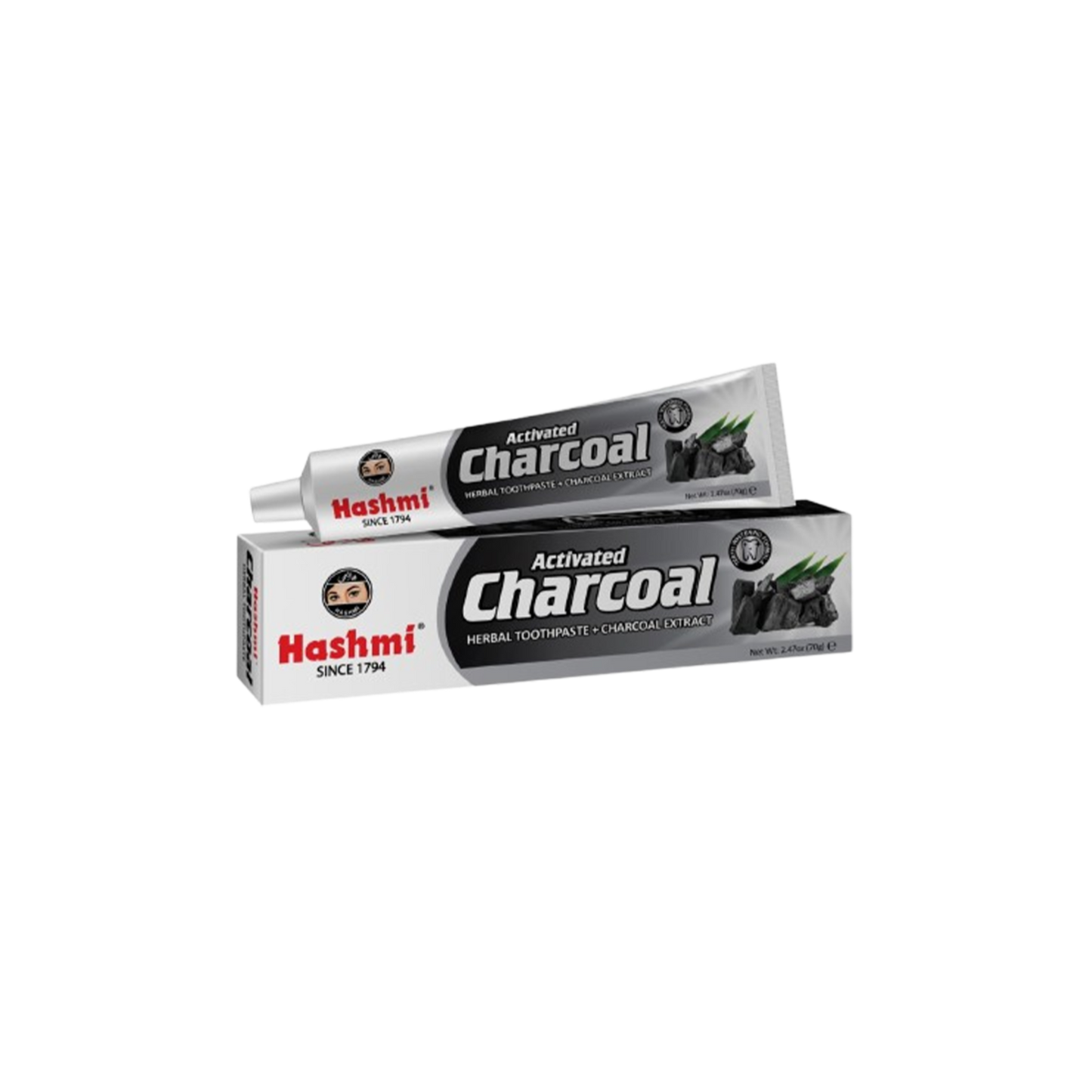 Hashmi Tooth Paste Charcoal 70g