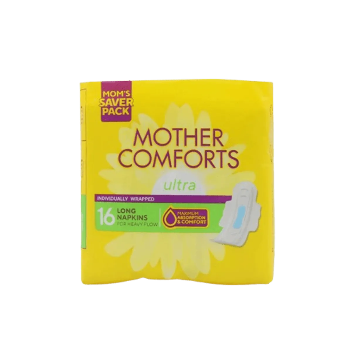 Butterfly Sanitery Napkins Mother Comforts XXL 16Pcs