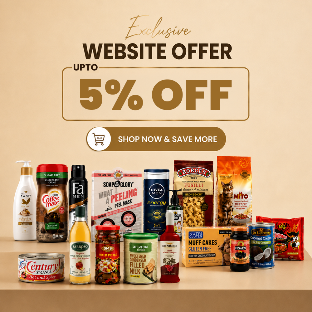 Website Exclusive 5% Discount