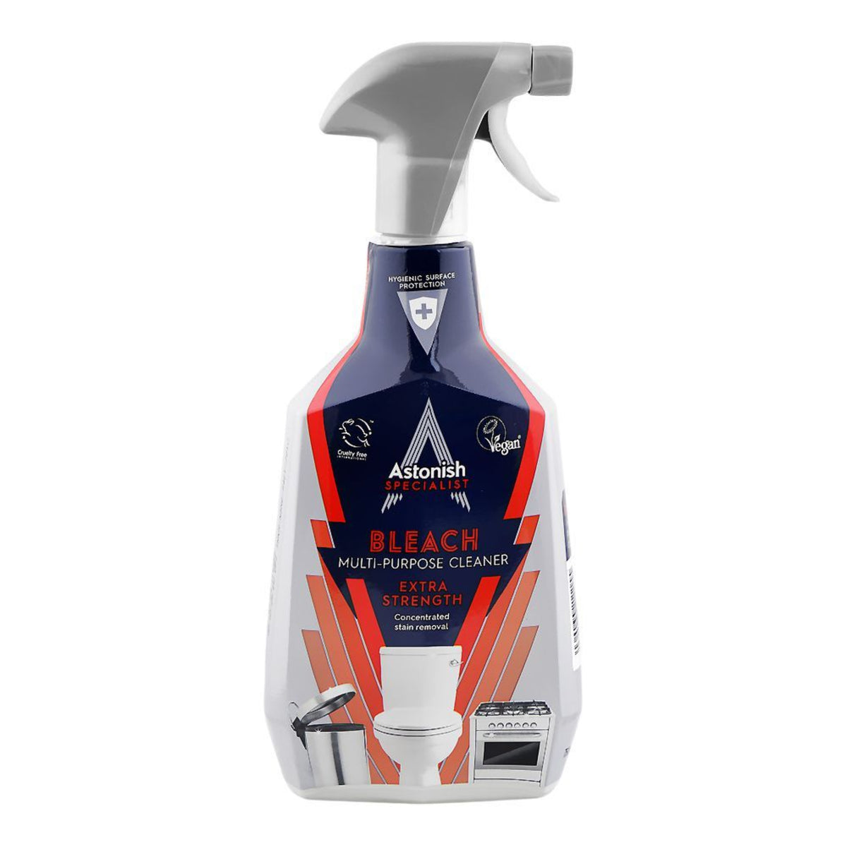 Astonish Multi Surface Cleaner with Bleach 750ml