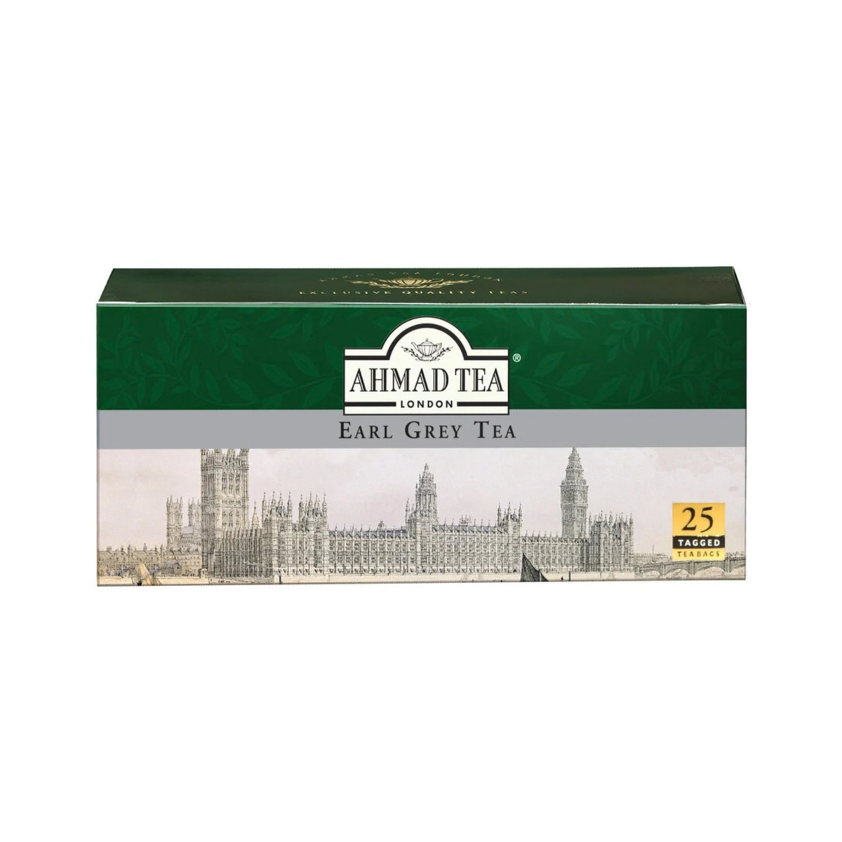 Ahmad 25 Tagged Tea Bags Earl Grey 50g