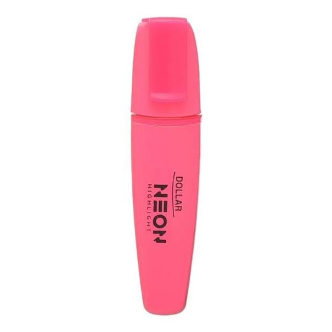 Dollar Neon Highlighter Pink 1P