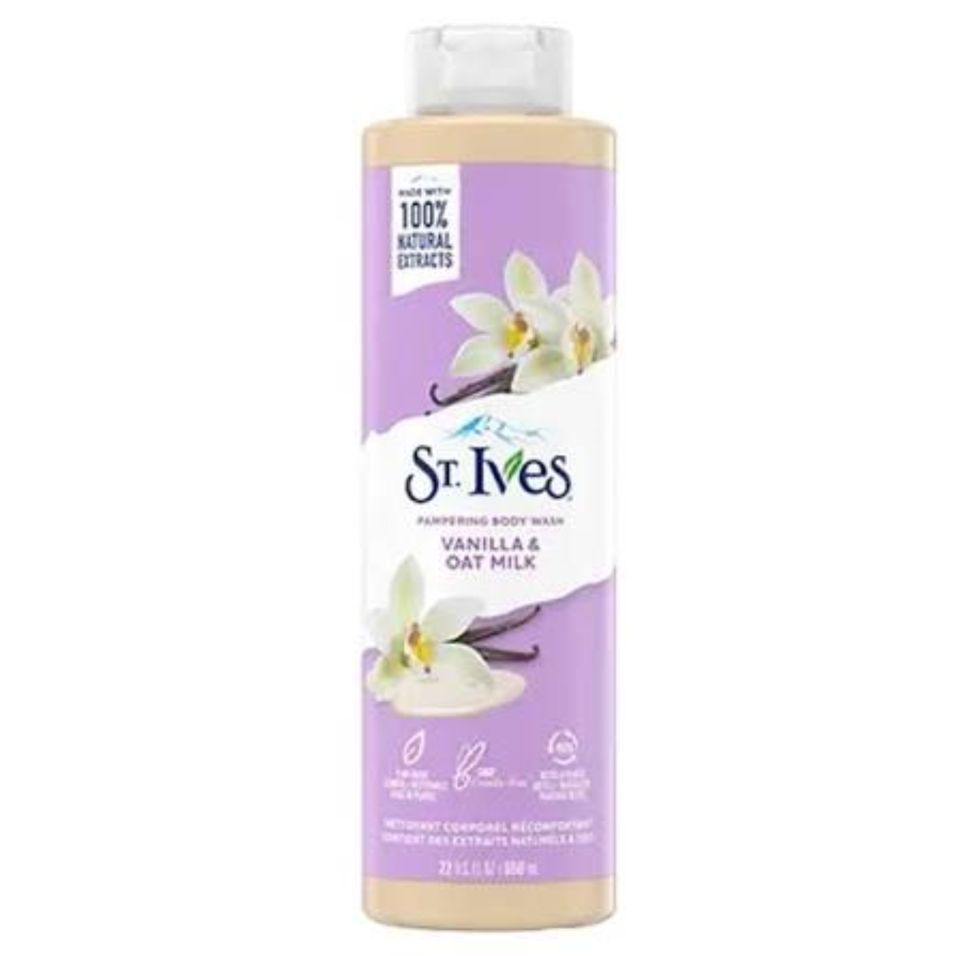 St. Ives, Vanilla & Oat Milk Pampering Body Wash 450ml