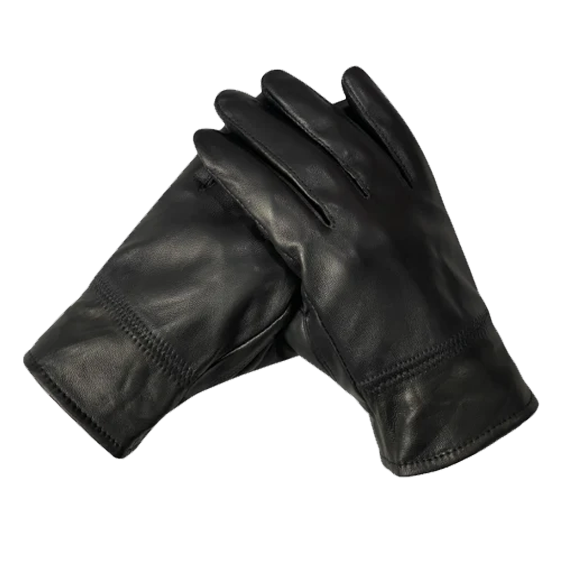 River island Leather N Cloth Hand Gloves