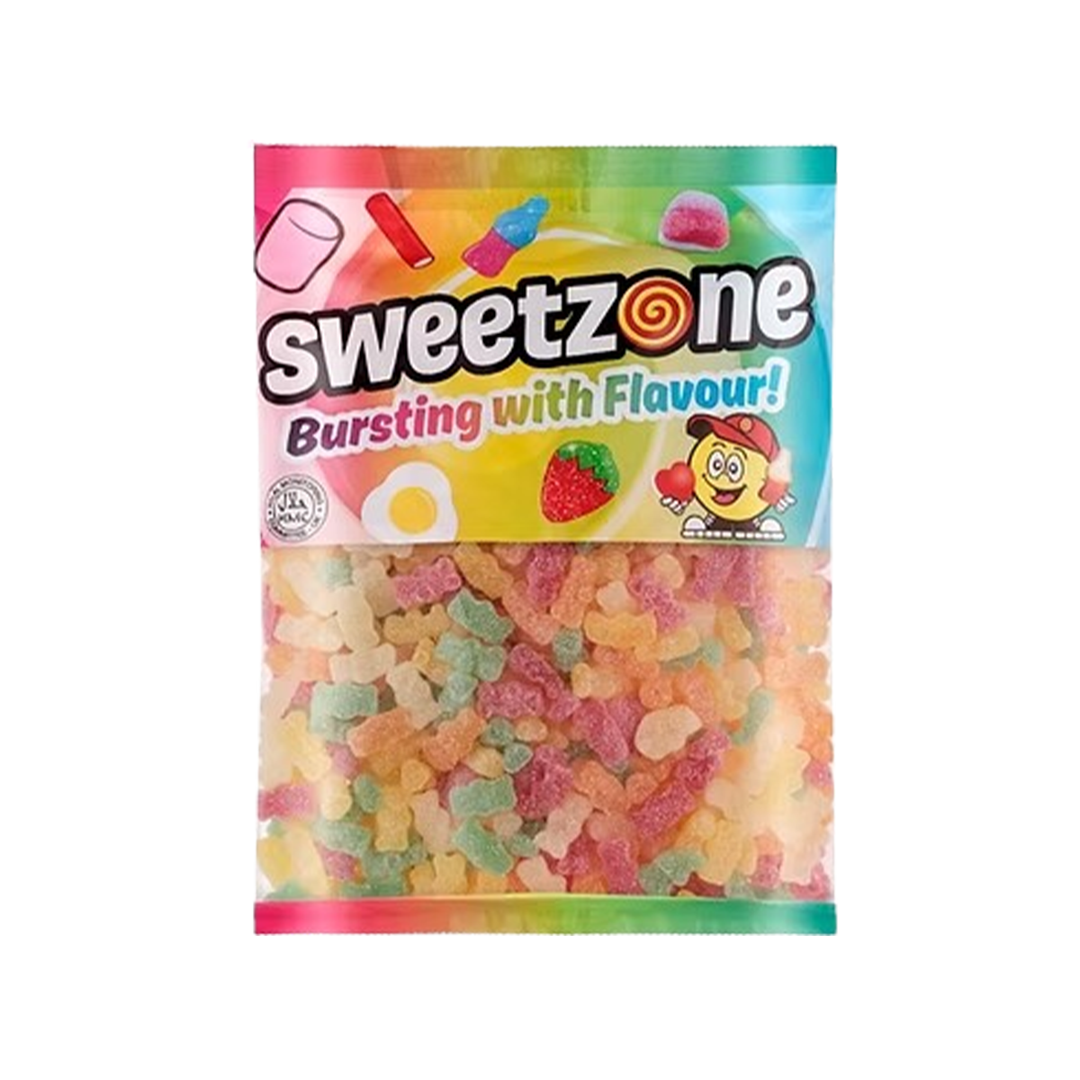 Sweetzone sour bears 90g