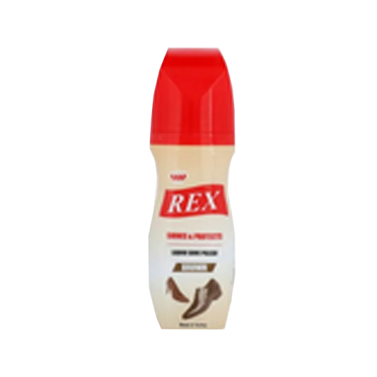 Rex Liquid Shoe Polish Brown