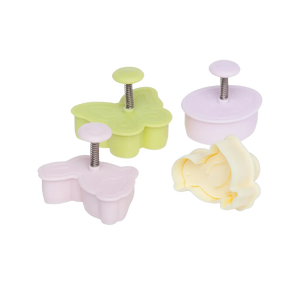 4 Piece Easter Plunger Cutter Set