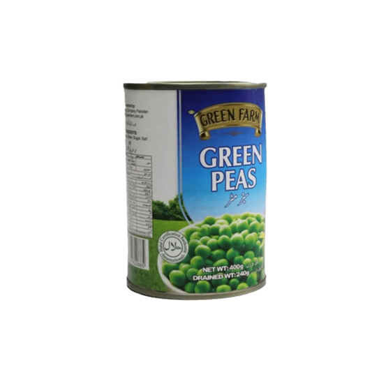 Green Farm Green Peas 400g