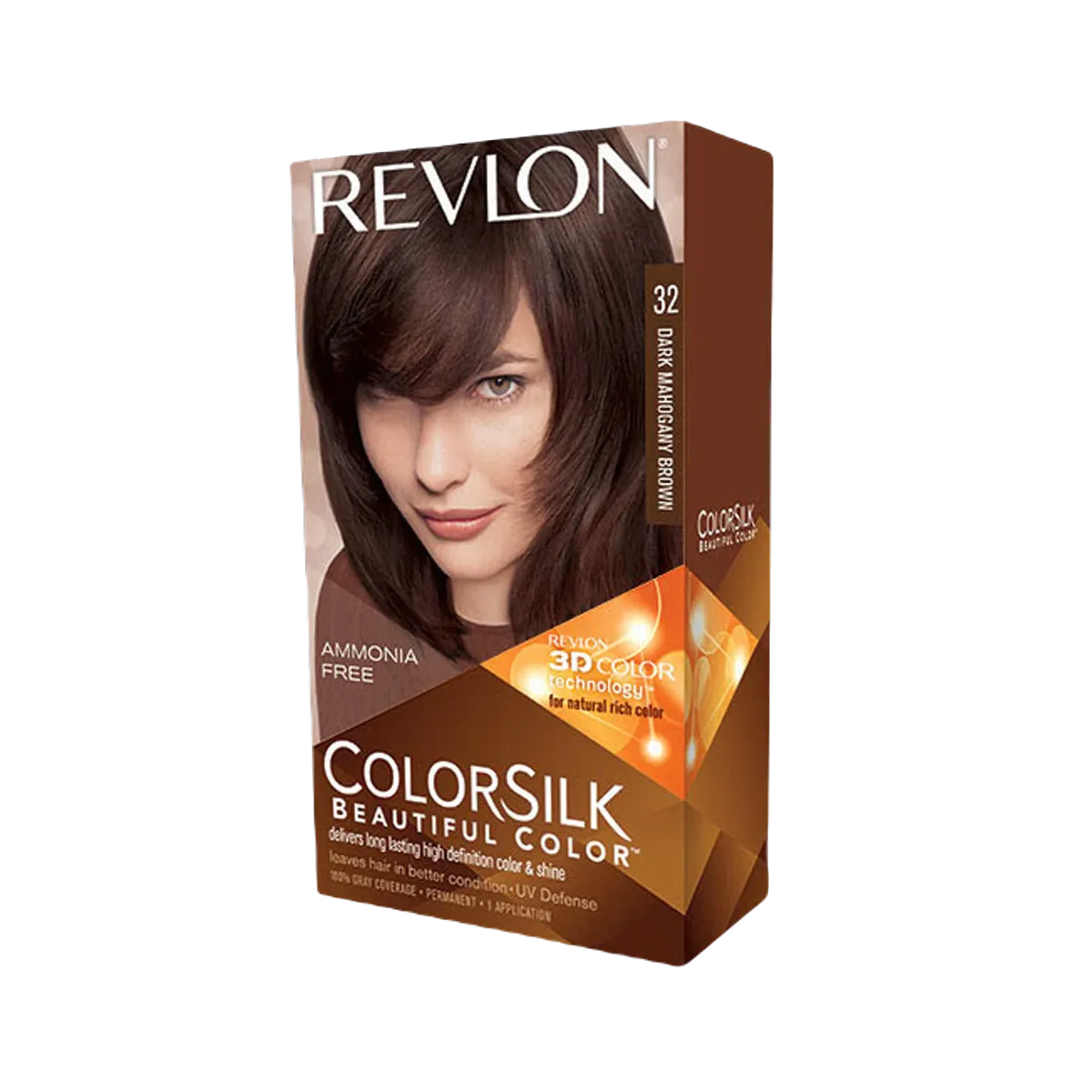 Revlon Color Silk 32 Dark Mahogany Brown Hair Color