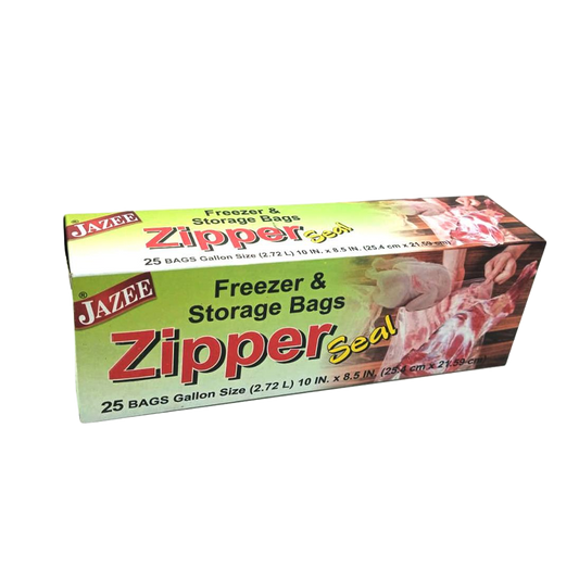 Jazee Zipper Seal 25 Bages