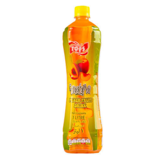 Tops Frootopia Fruit Drink Peach 1Ltr
