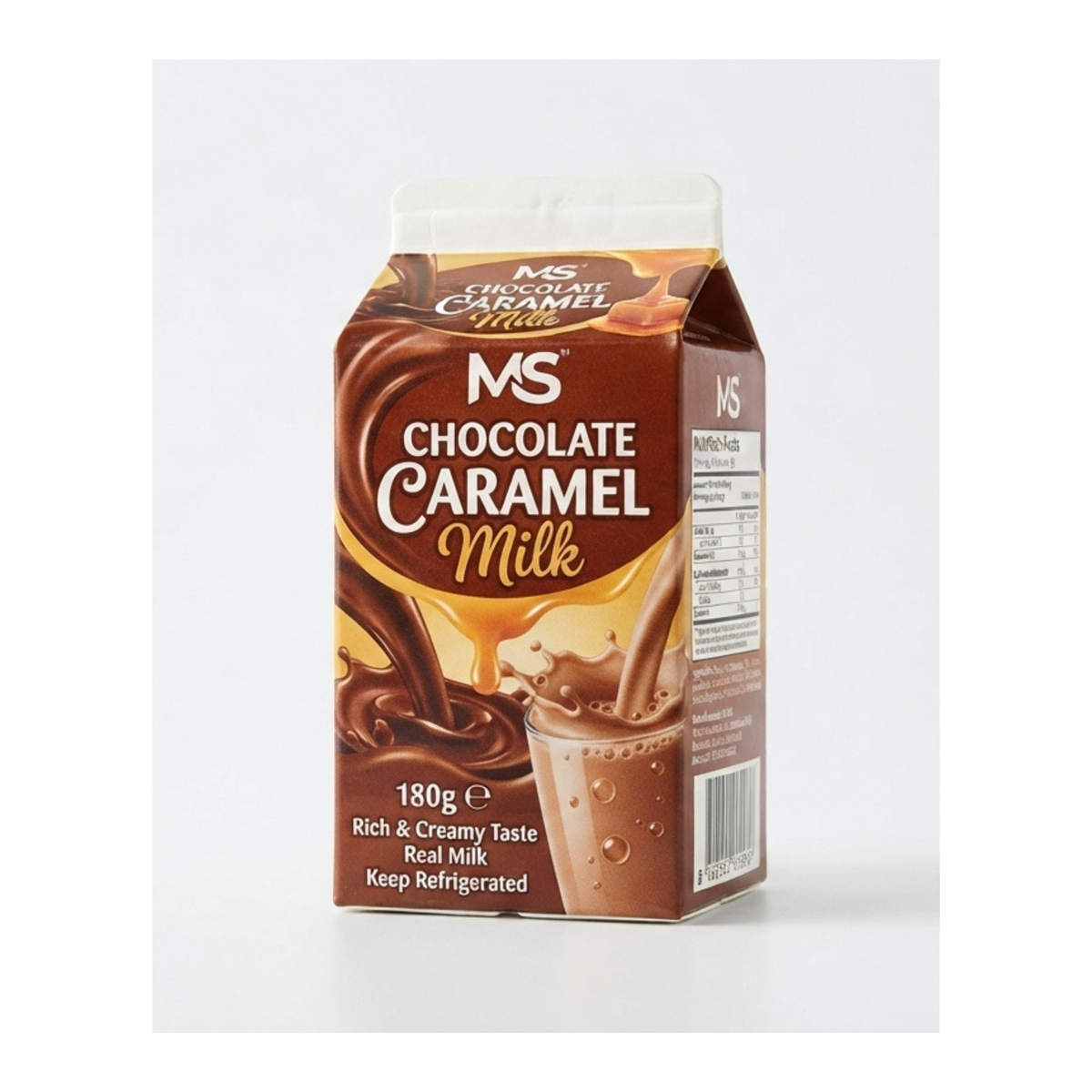 Ms Chocolate Caramel Milk 180g