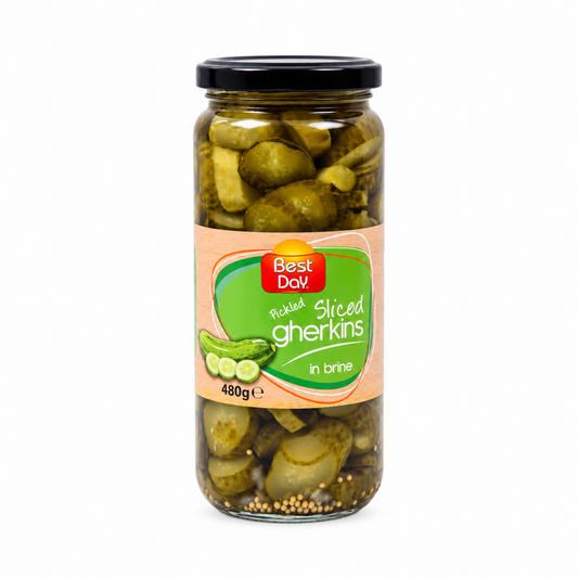Best Day Slice Gherkins in brine 480g