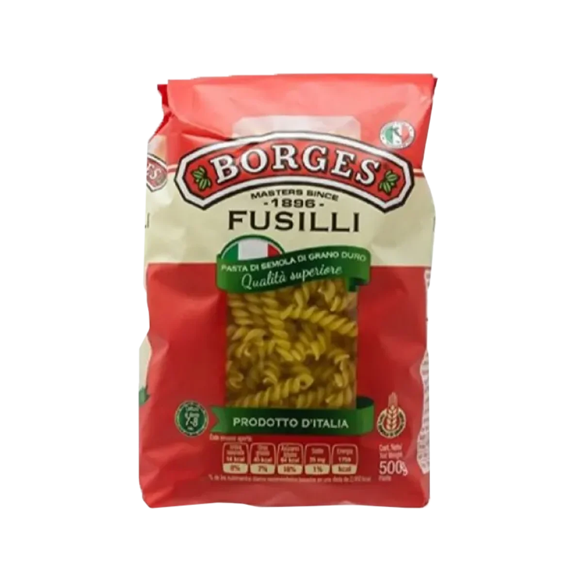 Borges Pasta Fusilli 500g
