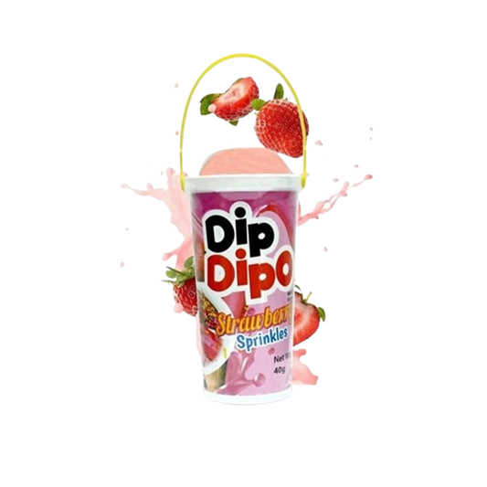 Shazo Choc Dip Strawberry Flavour Bucket 40g