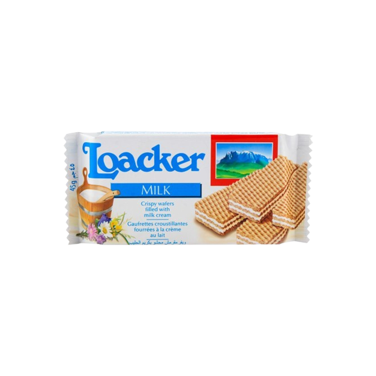Loacker Wafer Milk 45g
