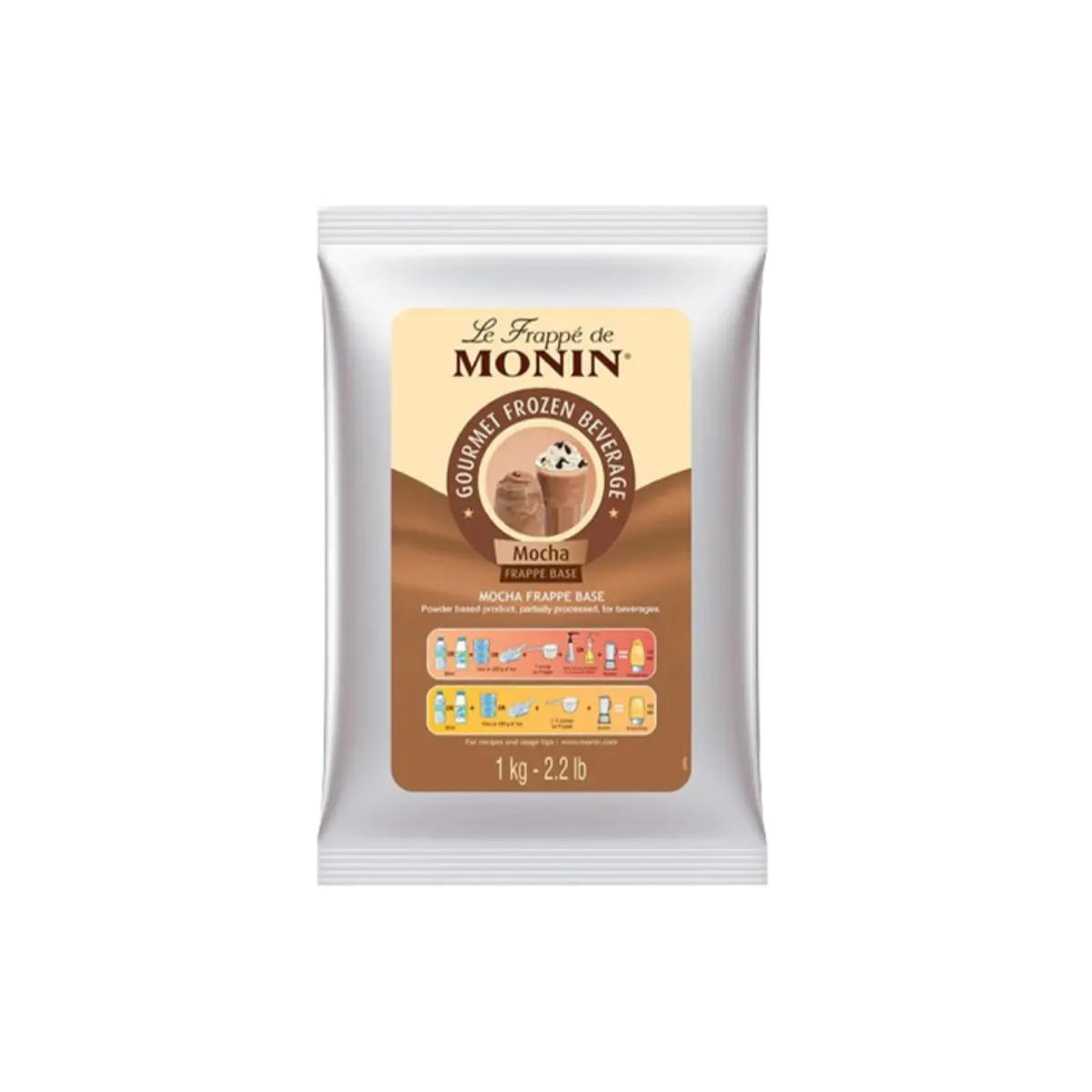 Monin Mocha Frappe Powder 1Kg