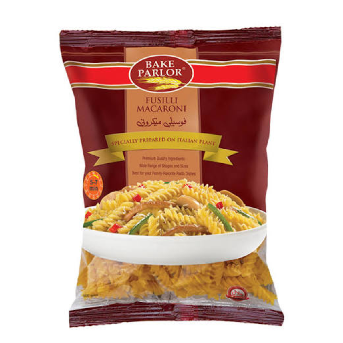 Bake Parlor Fusilli Macaroni 400g