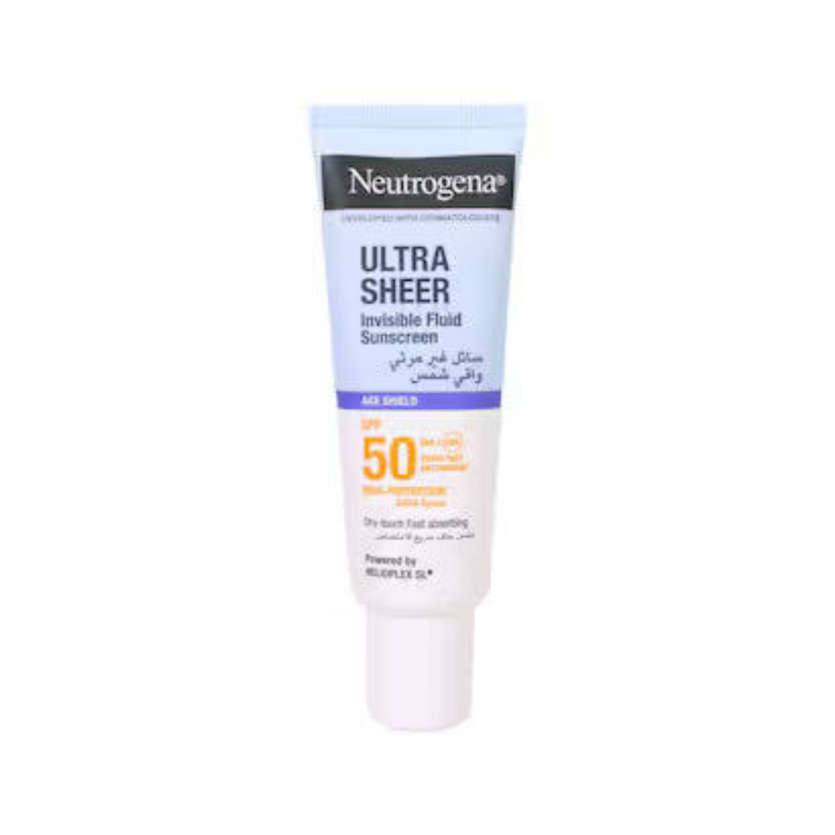 Neutrogena Ultra Sheer Invisible Fluid Sunscreen Age Shield SPF50 50ml