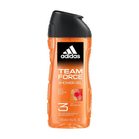 Adidas Team Force 3In1 Shower Gel 400ml