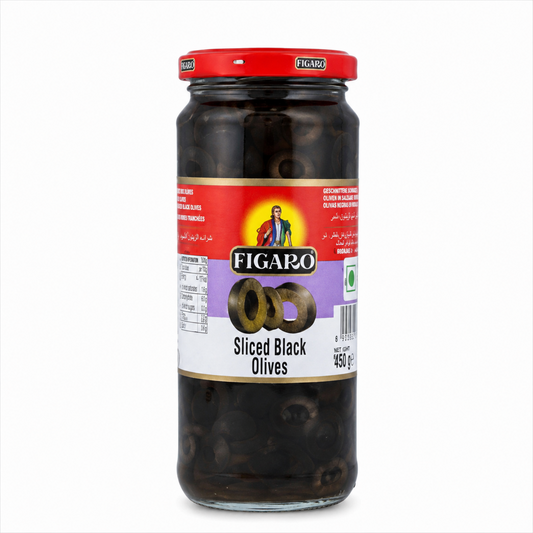 Figaro Black Olive Sliced 180g