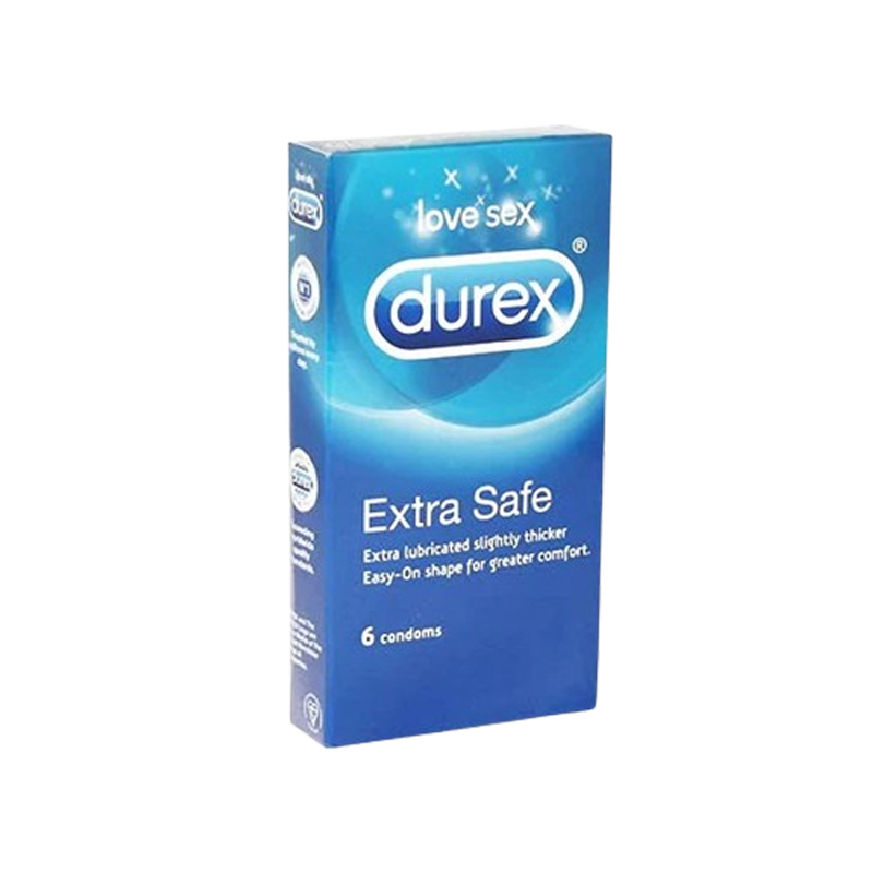 Durex Uk Condom 6 Pack Extra Safe