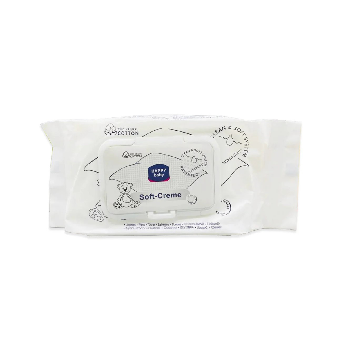 Happy Baby Soft Creme Wipes 70 Pic