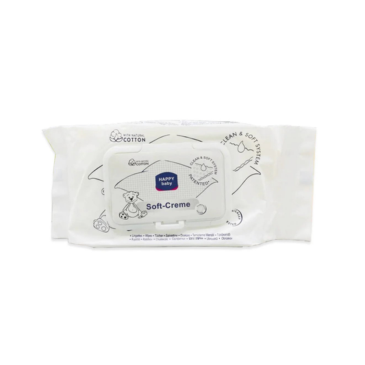 Happy Baby Soft Creme Wipes 70 Pic