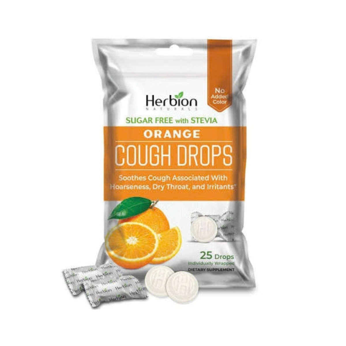 Herbion Orange Cough Drops 5s